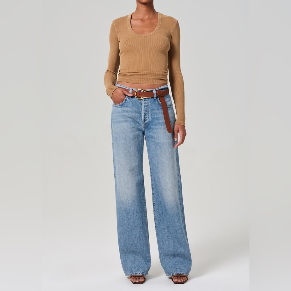 Citizens Of Humanity Annina Straight Leg Full Length Jenas in Blue Size 26